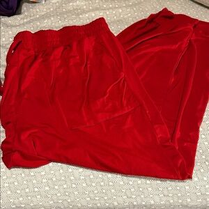 classic Comfort Red Pajama Pants - 3X